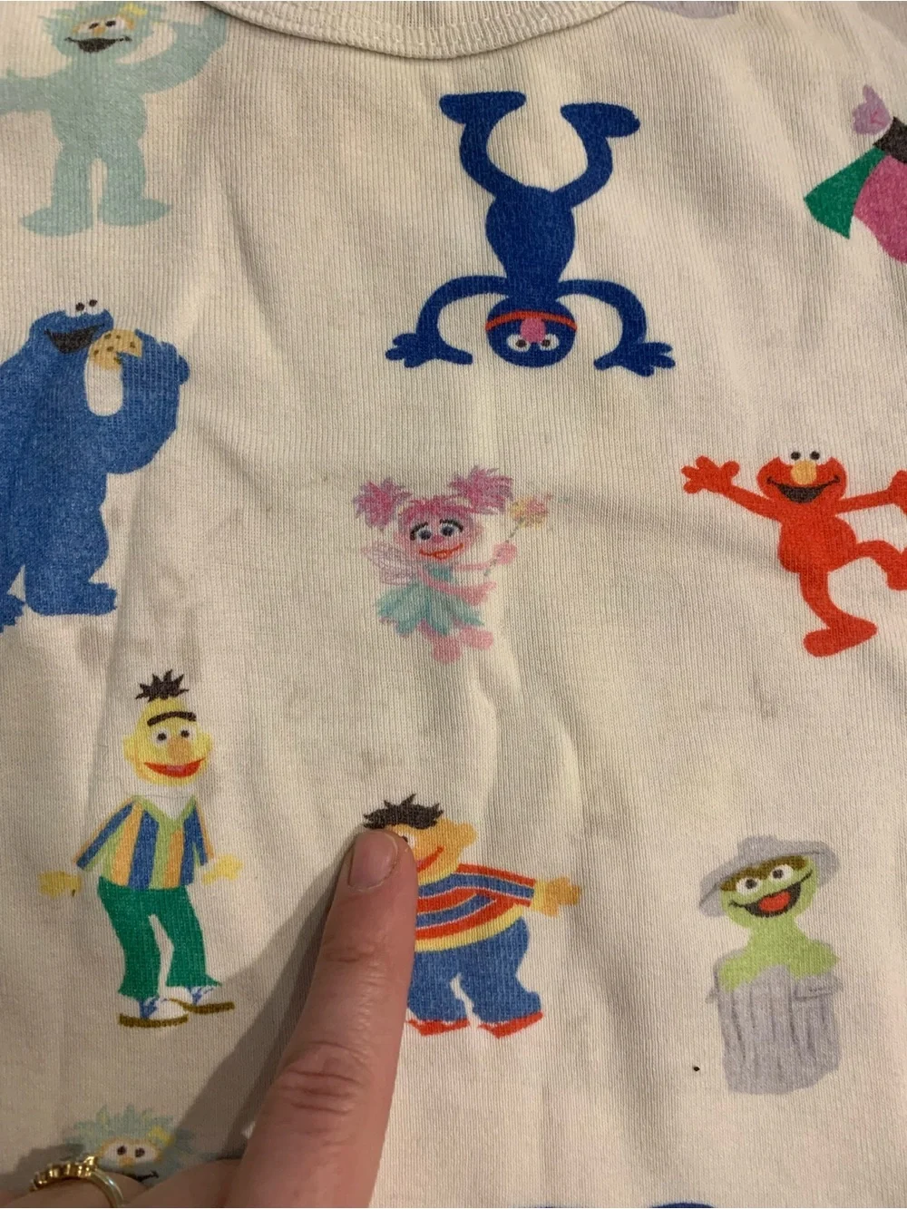 Hanna Andersson Sesame Street Pajama Set 2T *Organic Cotton*